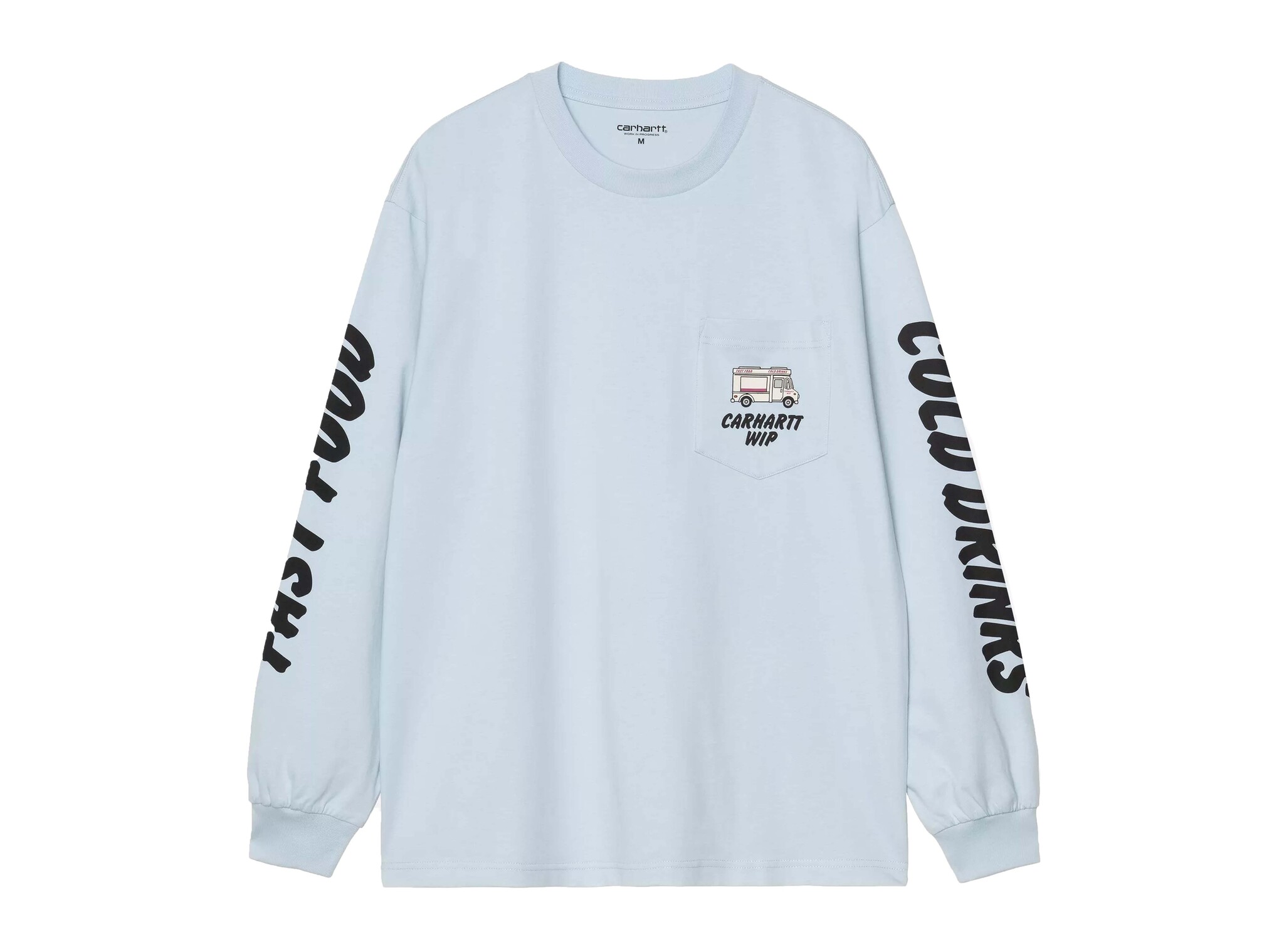 Carhartt WIP L/S Cold Drinks T-shirt Icaria I036216.3IG.XX.03