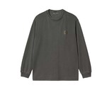 Carhartt WIP L/S Nelson T-shirt Black Garment Dyed I029948.89.GD.03