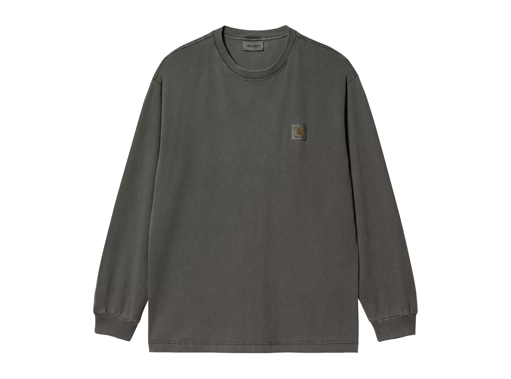Carhartt WIP L/S Nelson T-shirt Black Garment Dyed I029948.89.GD.03