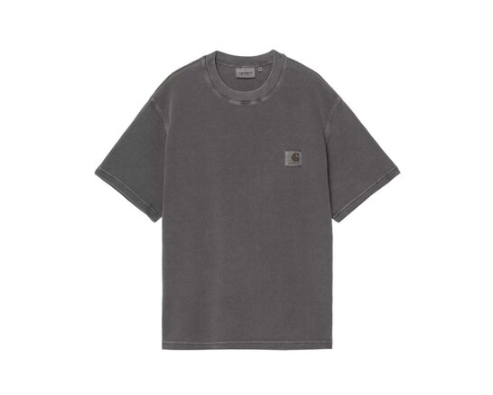 Carhartt WIP S/S Nelson Waffle T-shirt Black Garment Dyed I036185.89.GD.03