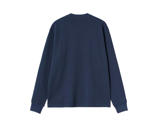 Carhartt WIP L/S Eightynine Waffle T-Shirt Jupiter White I036184.3CC.XX.03