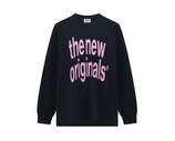 The New Originals Big Logo Longsleeve Stock Navy TNO479
