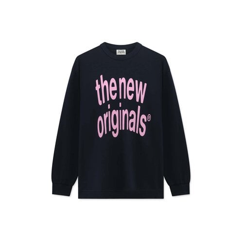 Big Logo Longsleeve Stock Navy TNO479