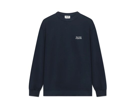 The New Originals Catna Longsleeve Stock Navy TNO480