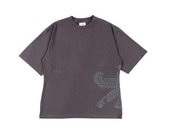 Bruut Shabbaz Tee Washed Grey BT2674 001