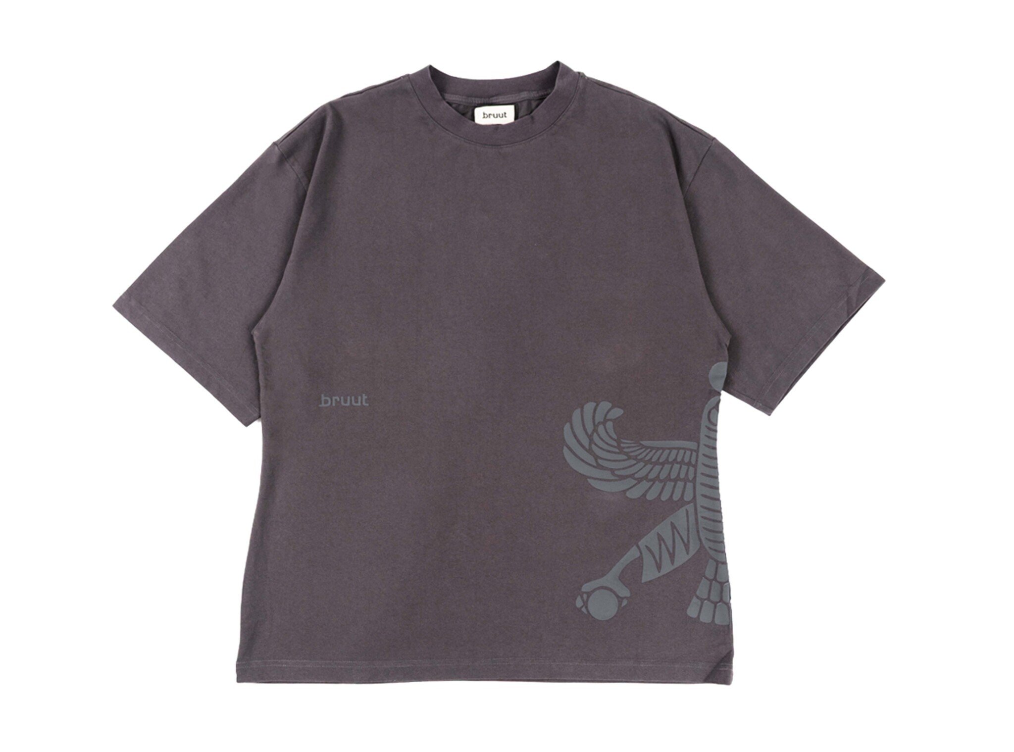 Bruut Shabbaz Tee Washed Grey BT2674 001