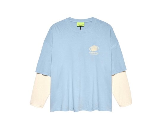 New Amsterdam Surf Association Corporate Logo Longsleeve Baby Blue 2601108001