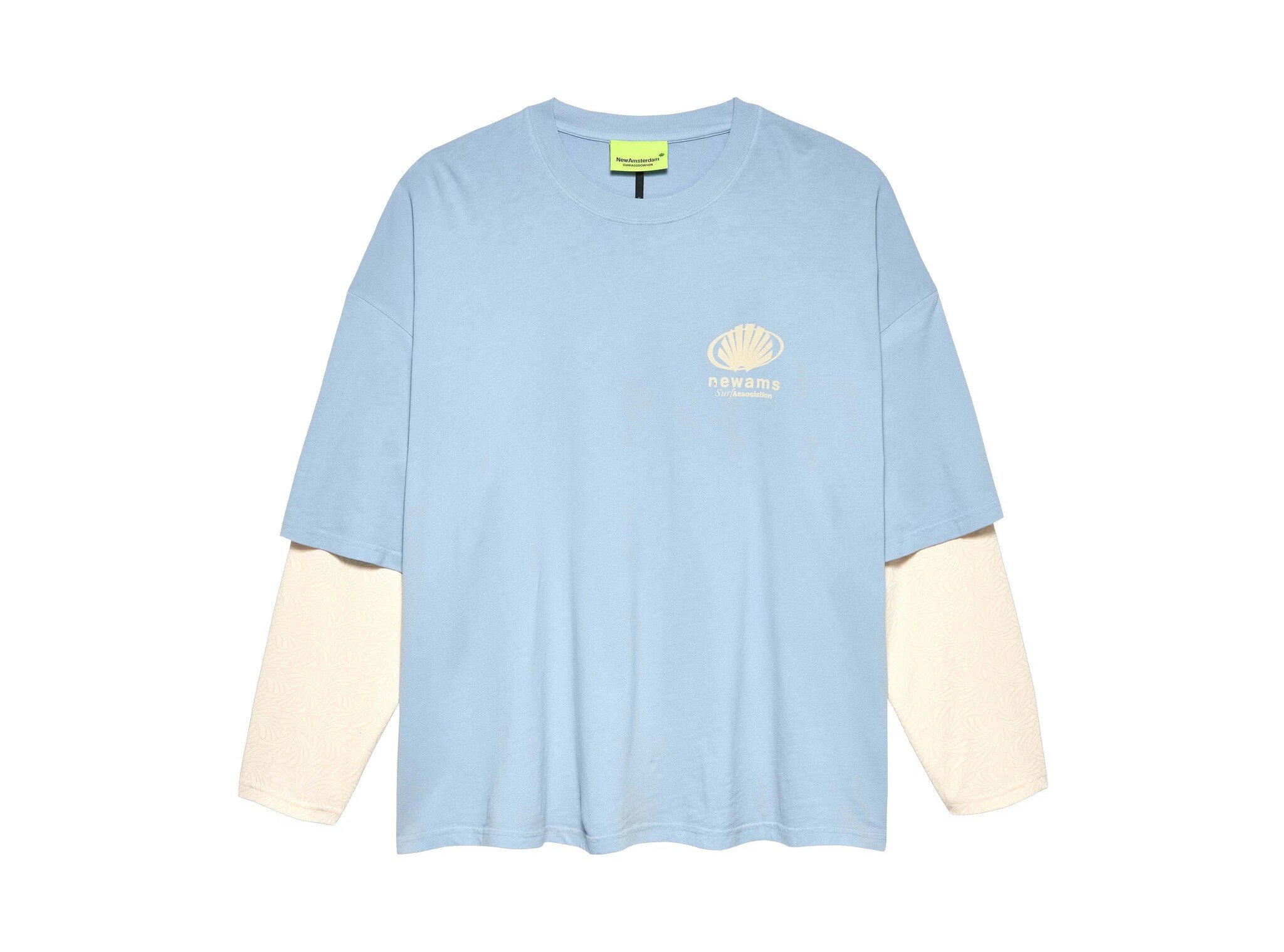 New Amsterdam Surf Association Corporate Logo Longsleeve Baby Blue 2601108001