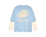 New Amsterdam Surf Association Corporate Logo Longsleeve Baby Blue 2601108001