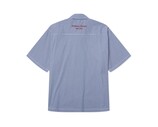 Woodbird WBWang Stripe EMB Shirt Blue White 2626 707