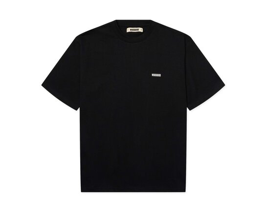 Woodbird WBBaine Octo Tee Black 2626 402