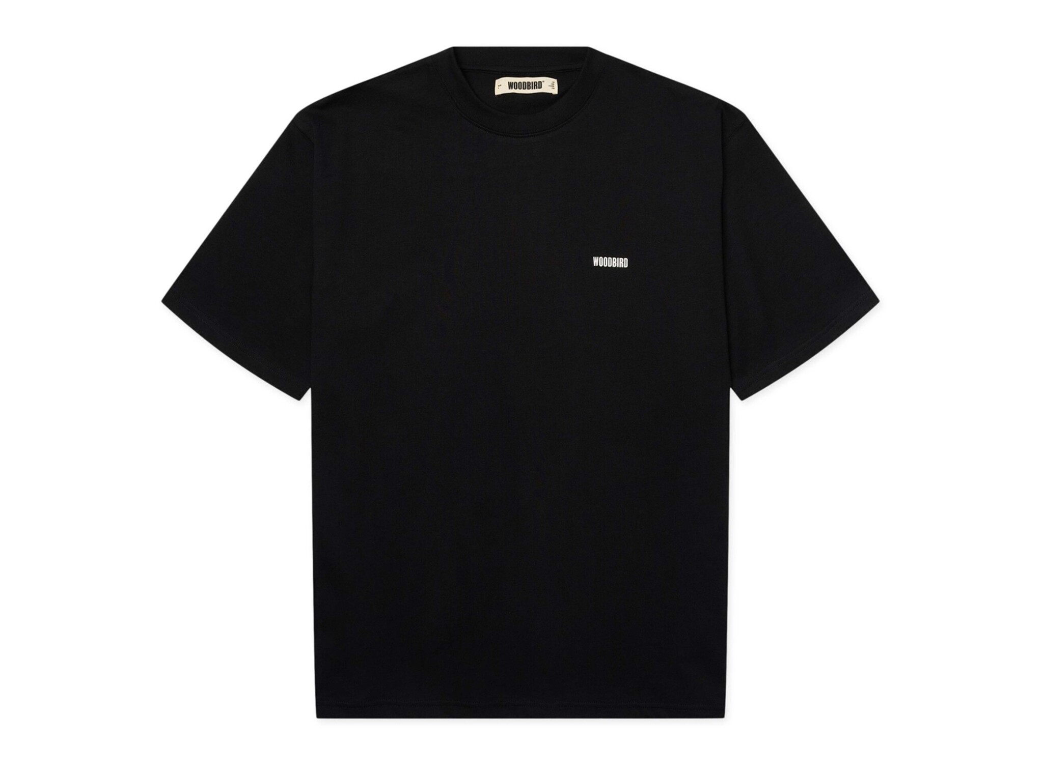 Woodbird WBBaine Octo Tee Black 2626 402