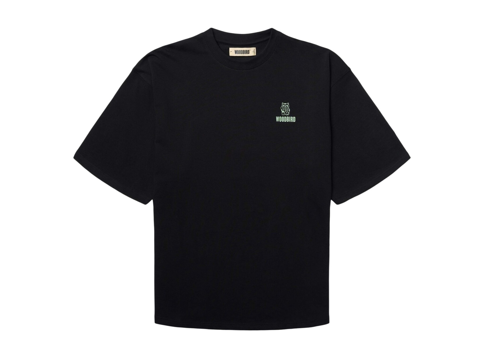 Woodbird WBBeam Lucky Tee Black 2626 407