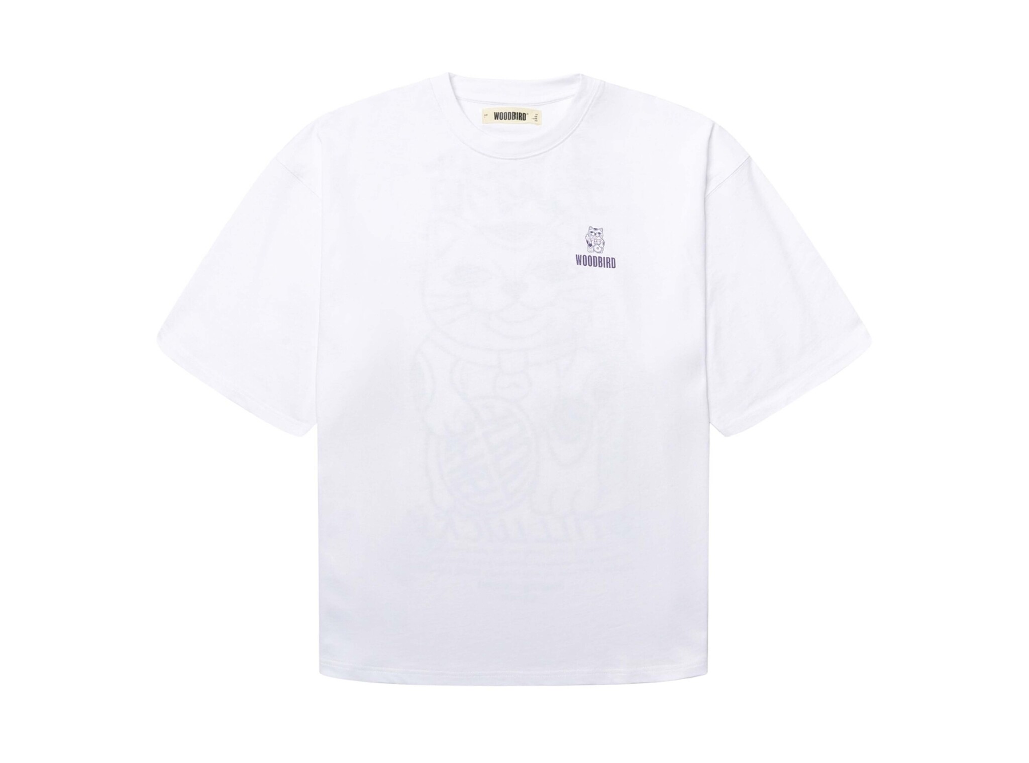 Woodbird WBBeam Lucky Tee White 2626 407