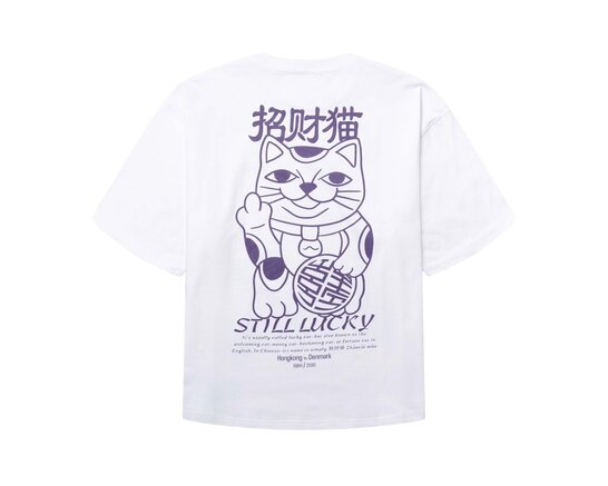 Woodbird WBBeam Lucky Tee White 2626 407