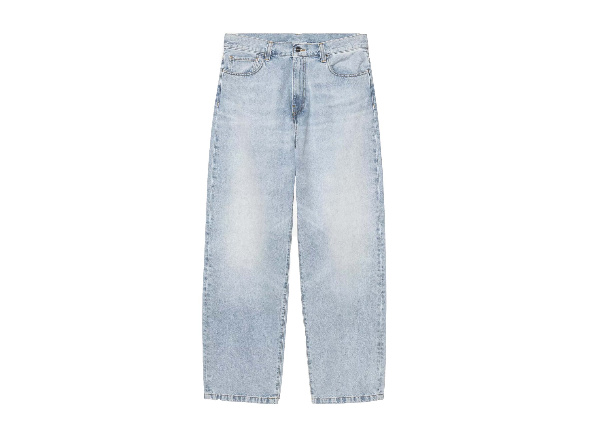 Carhartt WIP Landon Pant Blue Heavy Worn Bleached I030468.01.WU.00