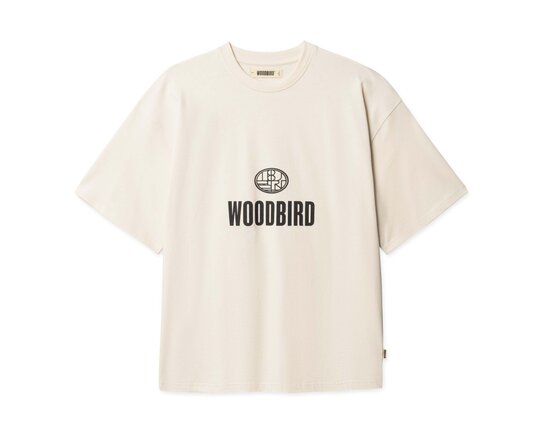 Woodbird WBBeam Nine Tee Off White 2616 407