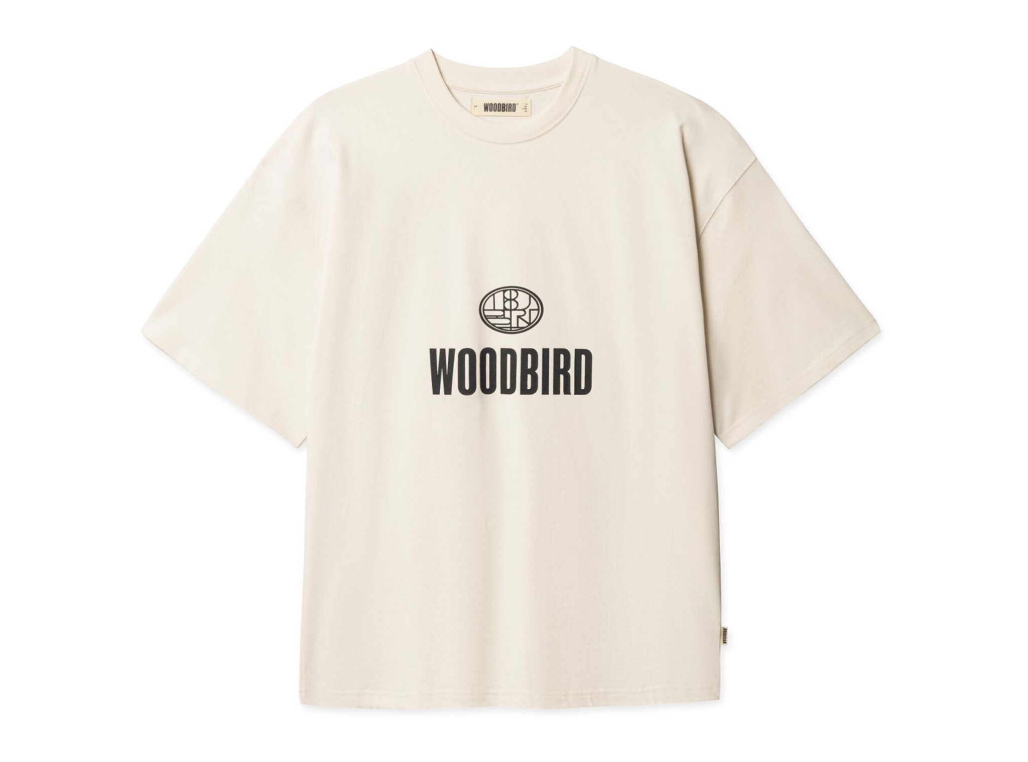 Woodbird WBBeam Nine Tee Off White 2616 407