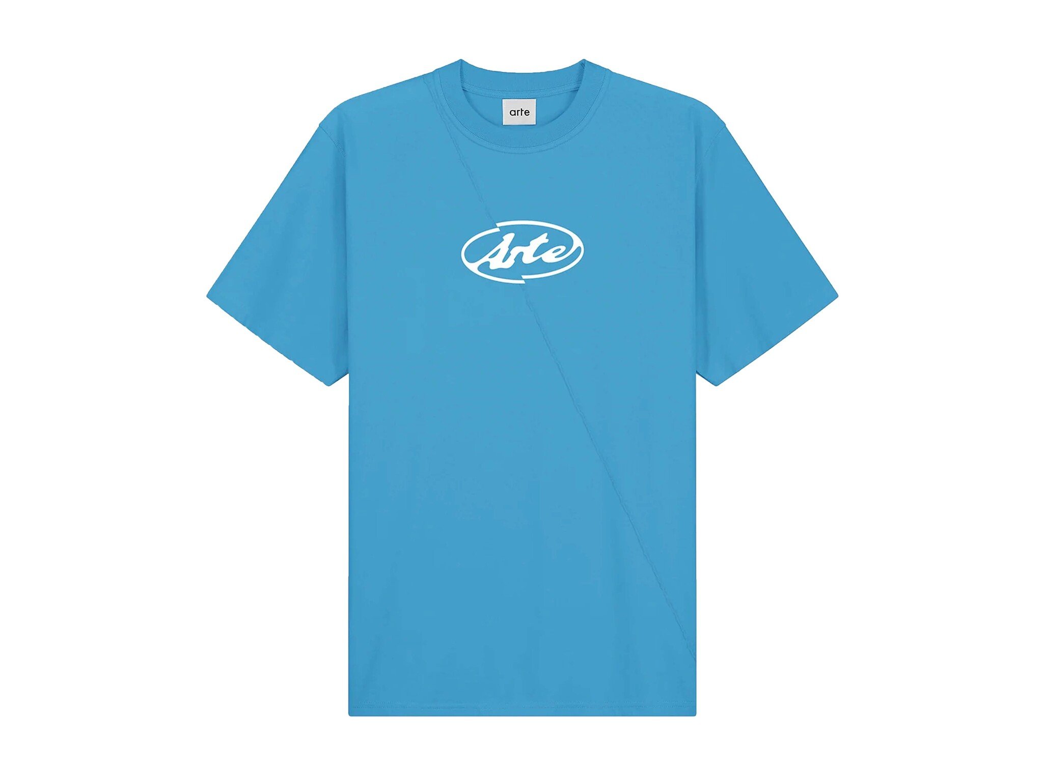 Arte Antwerp Circle Logo Tee Blue SS26 107T