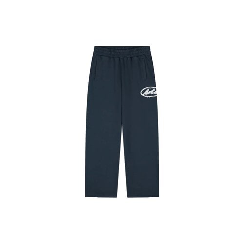 Circle Patch Logo Sweatpants Navy SS26 147P