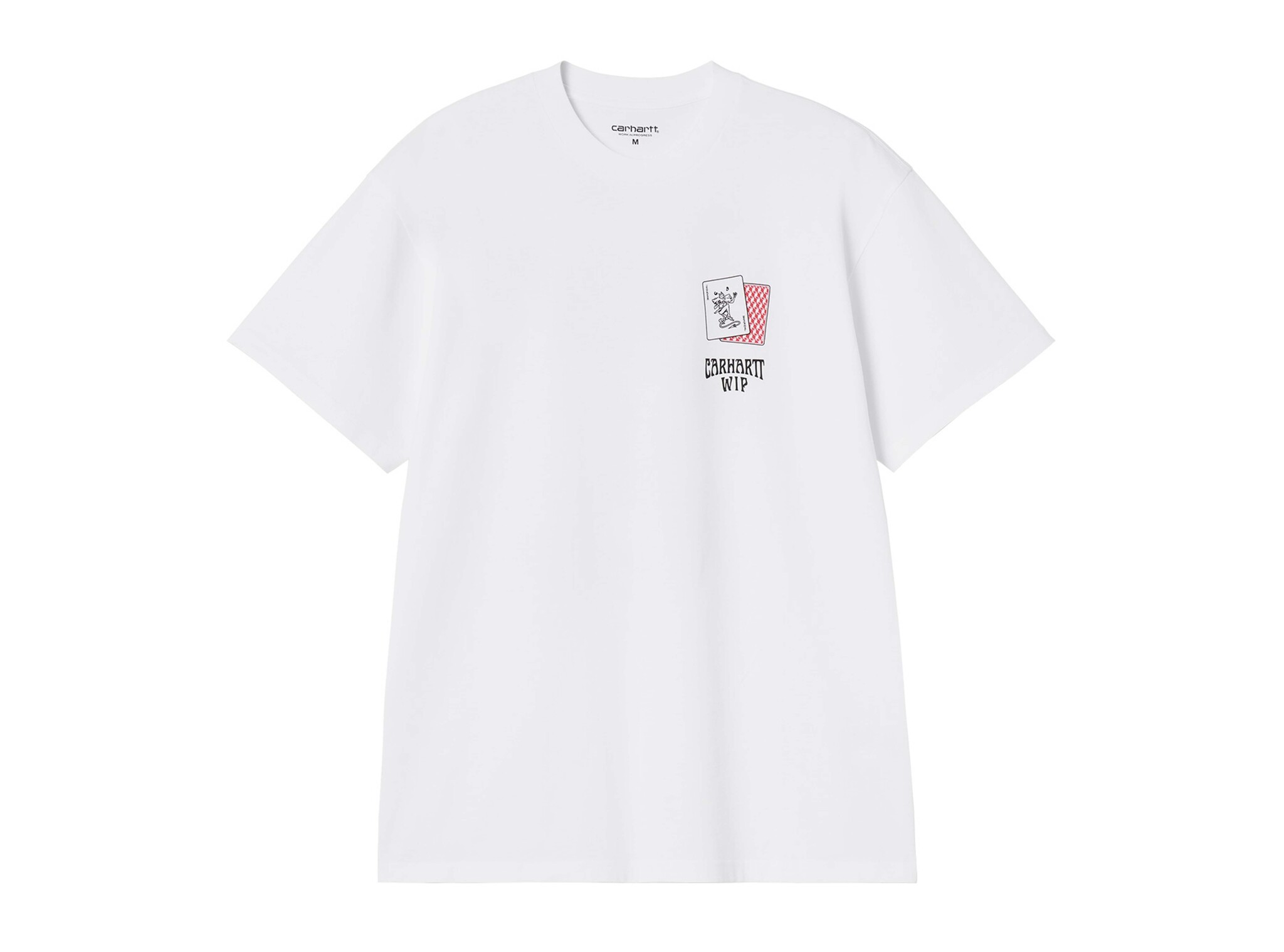 SS Playing Cards Tee White IO36895 5 Carhartt WIP SS Playing Cards Tee White IO36895 5