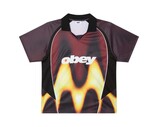 Obey Blurred Soccer Jersey Red 131080378