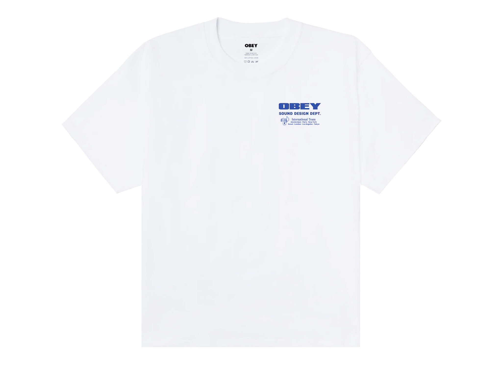 Obey Sound Design Dept. Tee White 168024358