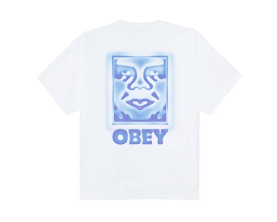 Obey Heat Map Icon Tee White 168024356