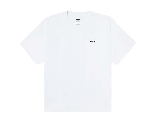 Obey Heat Map Icon Tee White 168024356