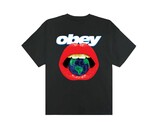Obey Lips Tee Vintage Black 168024359