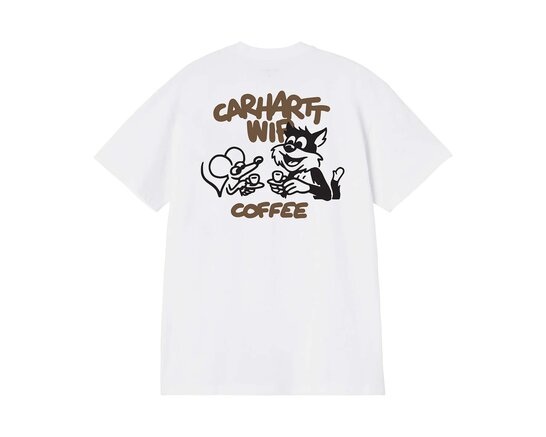 Carhartt WIP SS Coffee Break Tee White I037446 5