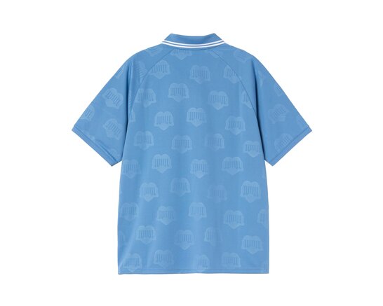 SS Terrace Football T-shirt Heart Train Jacquard Curacao I037567.43S.XX.03 Carhartt WIP SS Terrace Football T-shirt Heart Train Jacquard Curacao I037567.43S.XX.03