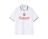 SS Terrace Football T-Shirt Heart Train Jacquard White I037567.43T.XX.03 Carhartt WIP SS Terrace Football T-Shirt Heart Train Jacquard White I037567.43T.XX.03
