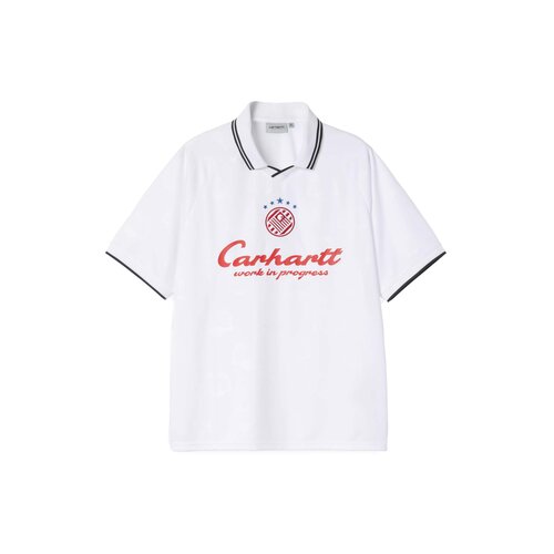 SS Terrace Football T-Shirt Heart Train Jacquard White I037567.43T.XX.03