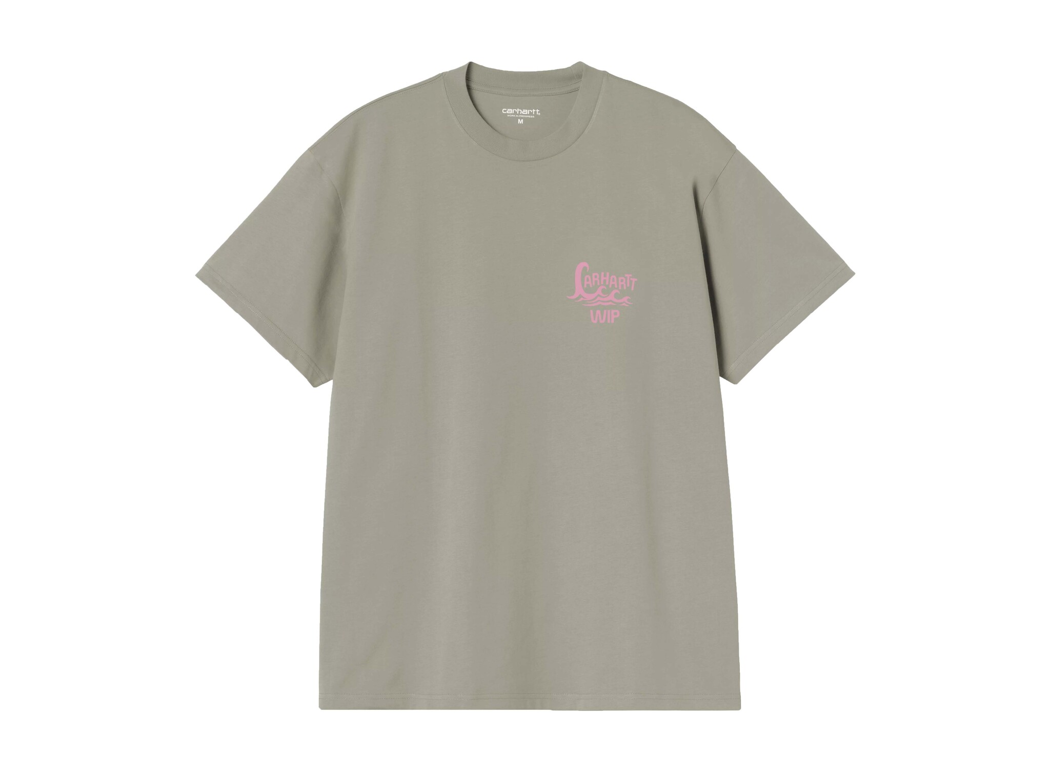 SS Waves T-Shirt Shady Green I036889.3RF.XX.03 Carhartt WIP SS Waves T-Shirt Shady Green I036889.3RF.XX.03