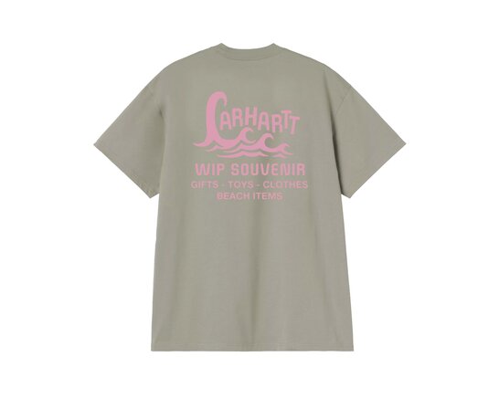 SS Waves T-Shirt Shady Green I036889.3RF.XX.03 Carhartt WIP SS Waves T-Shirt Shady Green I036889.3RF.XX.03
