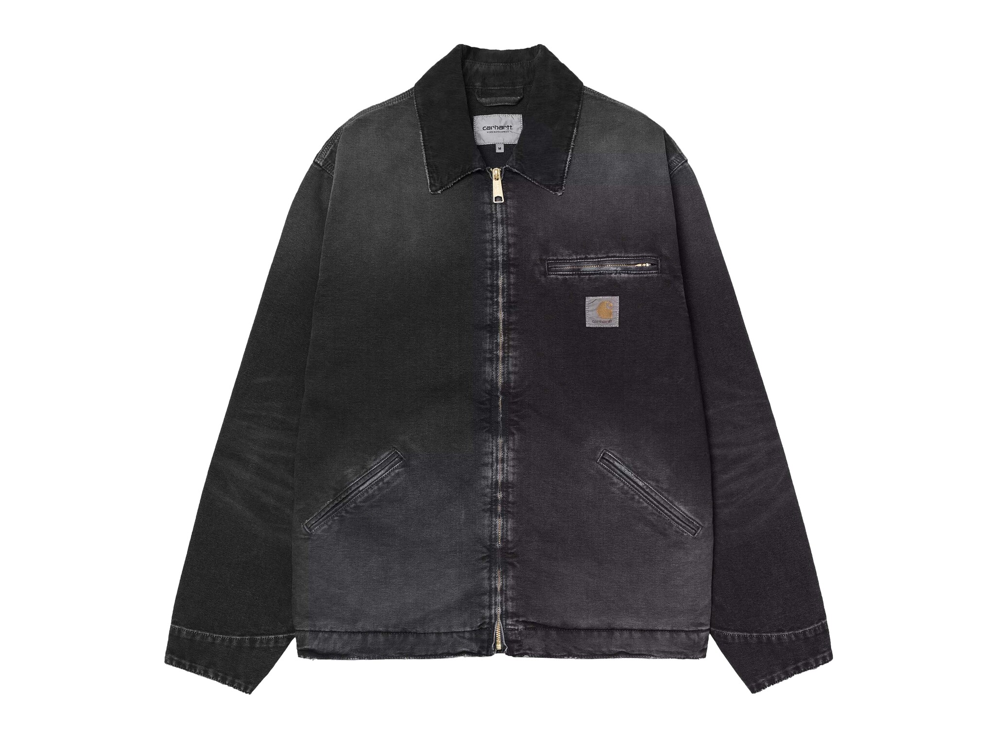 OG Detroit Jacket Black Destroy Wash I035280.00E.17.03 Carhartt WIP OG Detroit Jacket Black Destroy Wash I035280.00E.17.03