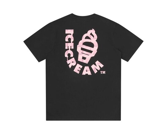 Waffle Cone T-shirt Black ICTS26262 ICECREAM Waffle Cone T-shirt Black ICTS26262