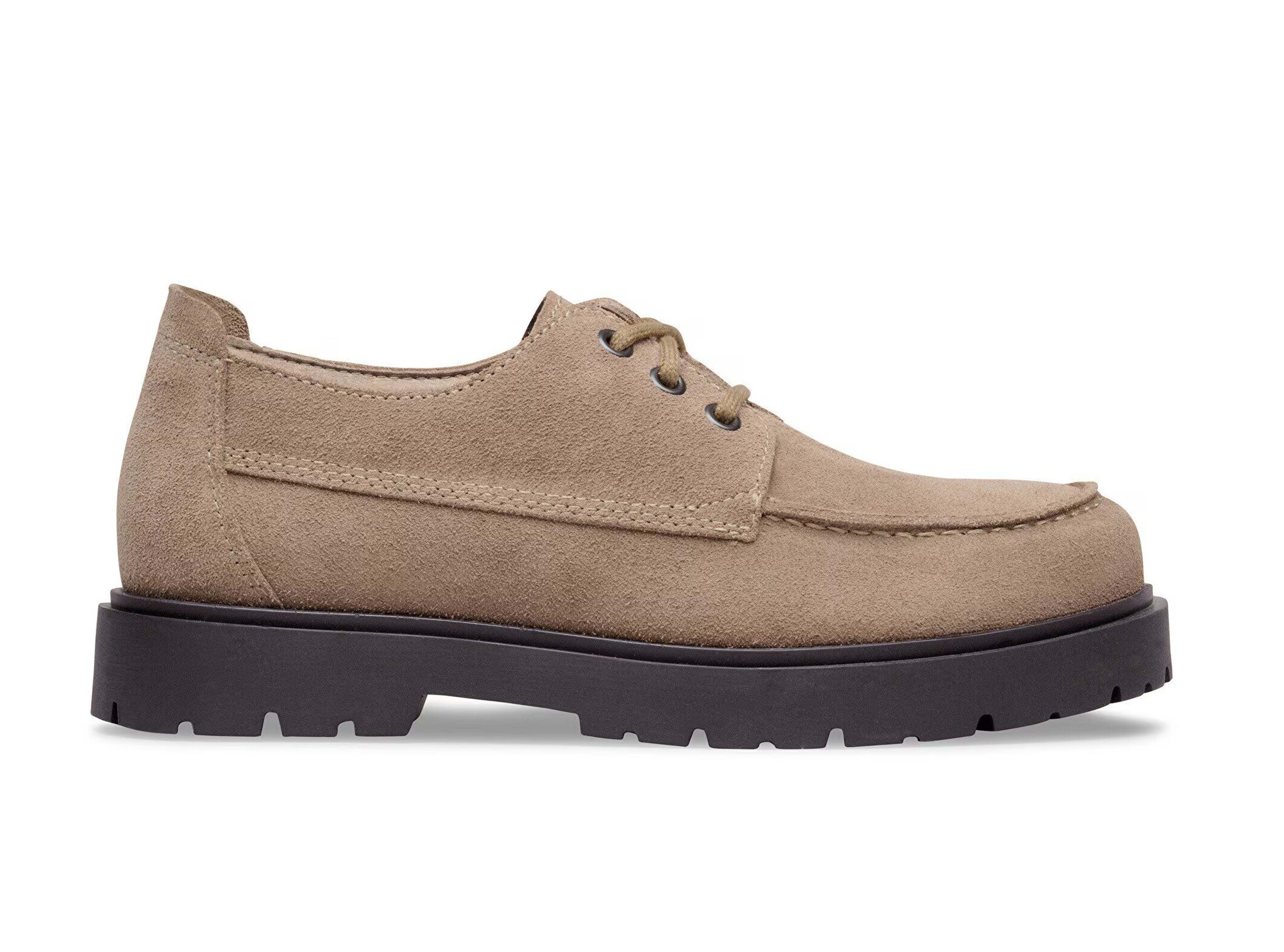 Highwood Moc Lace Low Gray Taupe Narrow Fit 1031914 Birkenstock Highwood Moc Lace Low Gray Taupe Narrow Fit 1031914