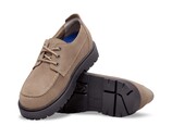 Highwood Moc Lace Low Gray Taupe Narrow Fit 1031914 Birkenstock Highwood Moc Lace Low Gray Taupe Narrow Fit 1031914
