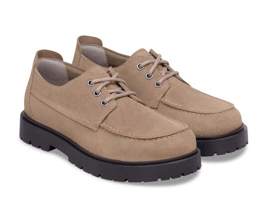 Highwood Moc Lace Low Gray Taupe 1031884 Birkenstock Highwood Moc Lace Low Gray Taupe 1031884