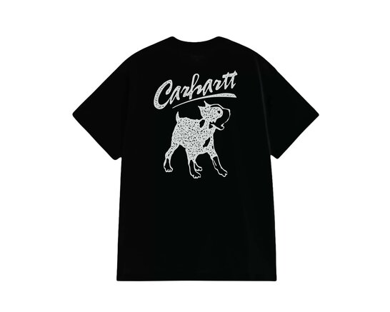 SS Pup T-shirt Black I037537.89.XX.03 Carhartt WIP SS Pup T-shirt Black I037537.89.XX.03