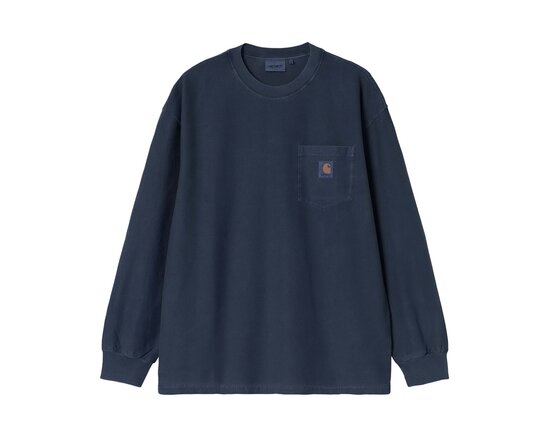LS Loose Pocket Dark Navy I036862 3 Carhartt WIP LS Loose Pocket Dark Navy I036862 3