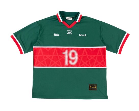 Bruut Coupe Du Morocco Soccer Jersey Green BT2650-002