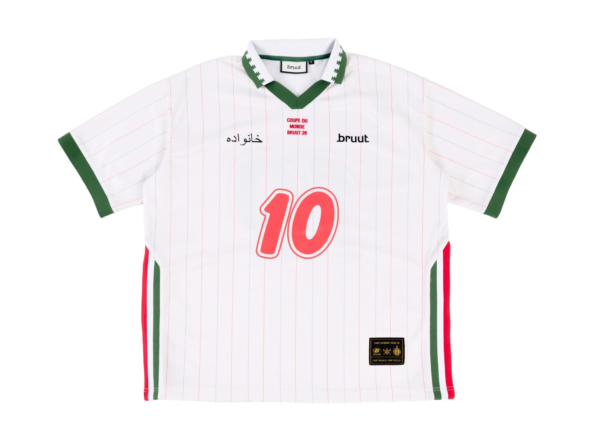 Bruut Coupe Du Iran Soccer Jersey White BT2650-003