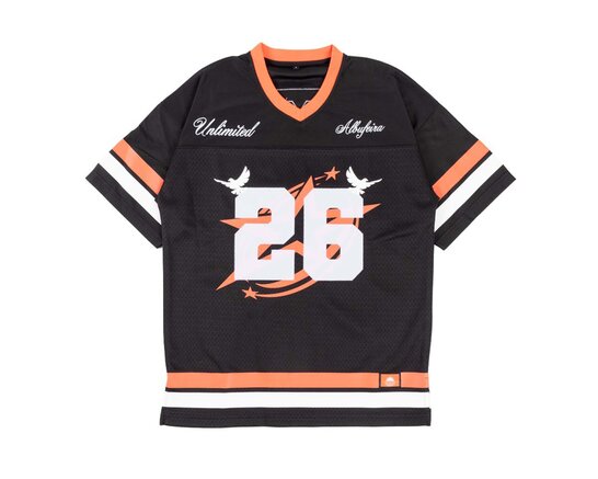 x Unlimited Albufeira Jersey Black Orange Bruut x Unlimited Albufeira Jersey Black Orange
