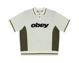 Obey Sport Polo Sweater Unbleached Multi 151000125