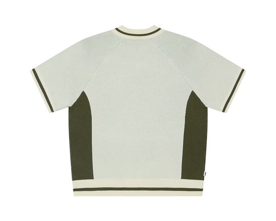 Obey Sport Polo Sweater Unbleached Multi 151000125