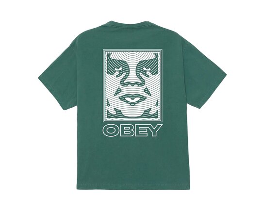 Ripple Tee Pigment Rainforest 167924339 Obey Ripple Tee Pigment Rainforest 167924339