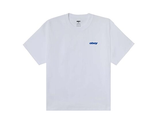 Get Up Tee White 168024377 Obey Get Up Tee White 168024377